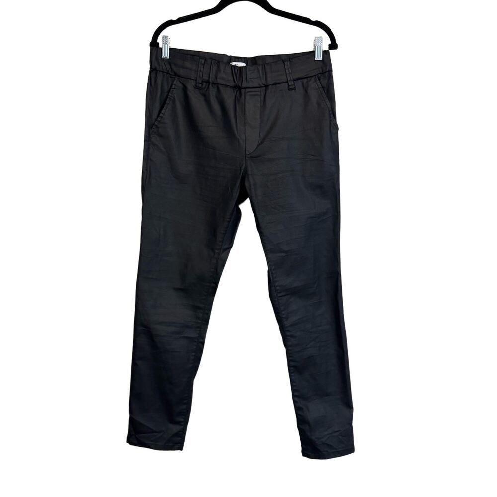 Flog Coated Pants Black 30